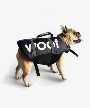 Follow Dog Floating Aid - Black